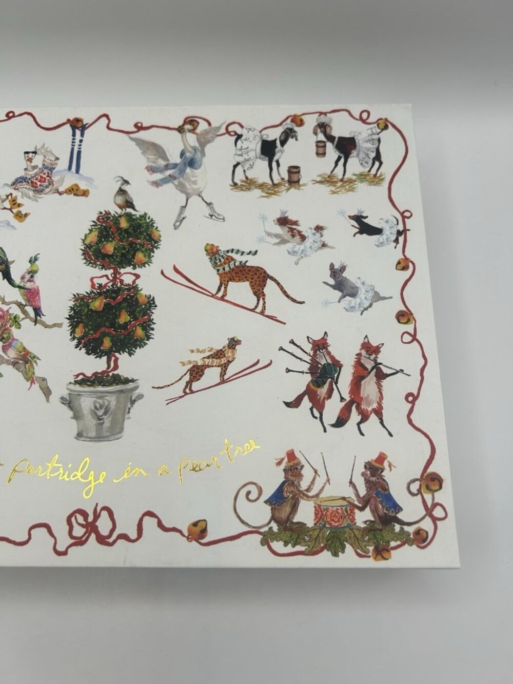 Anthropologie Advent Calendar 12 Days Of Christmas Candles 2020 Gift Set Open - Picture 9 of 16